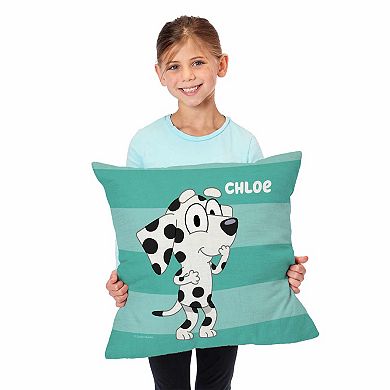 Bluey Roll Call Chloe Printed Throw Pillow