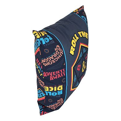 Dungeons & Dragons Pillow Roll The Dice