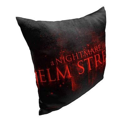 Warner Bros. Horror Nightmare On Elm St Title Pillow