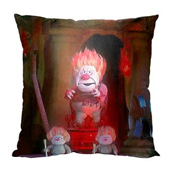 Warner Bros. Year Without A Santa Claus Hail Heat Miser Printed Throw Pillow