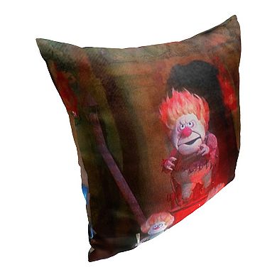 Warner Bros. Year Without A Santa Claus Hail Heat Miser Printed Throw Pillow