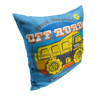 Hasbro Tonka Tough Tougher Toughest Printed Throw Pillow
