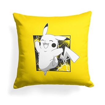Pokemon Horray Pikachu Printed Throw Pillow