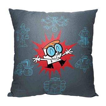 Cartoon Network Dexter's Lab Robo Creations Pillow