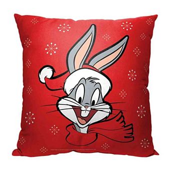 Warner Bros. Looney Tunes Holiday Bugs Pillow