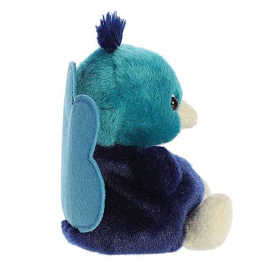 Aurora Mini Blue Palm Pals 5" Elton Peacock Adorable Stuffed Animal