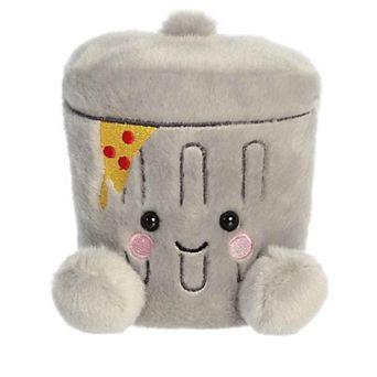 Aurora Mini Gray Palm Pals 5" Garbanzo Trashcan Adorable Stuffed Animal