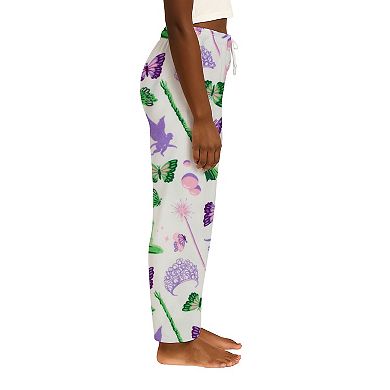 Juniors' Wicked Icons Suede Fleece Pajama Pants