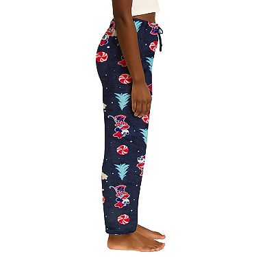 Juniors' Disney's Minnie Mouse Winter Icons Lux Plush Fleece Pajama Pants