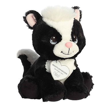 Aurora Small Black Precious Moments 8.5" Sniffles Skunk Adorable Stuffed Animal