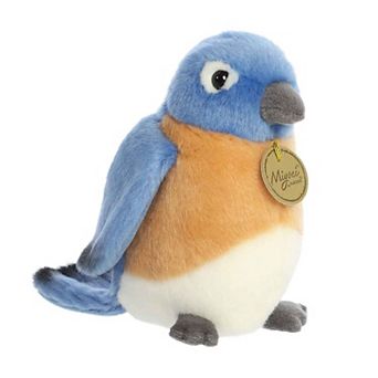 Aurora Small Blue Miyoni 7" Bluebird Realistic Stuffed Animal
