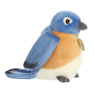 Aurora Small Blue Miyoni 7" Bluebird Realistic Stuffed Animal