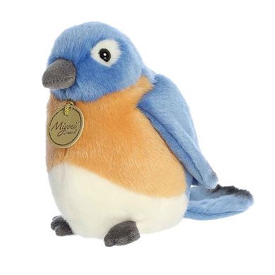 Aurora Small Blue Miyoni 7" Bluebird Realistic Stuffed Animal