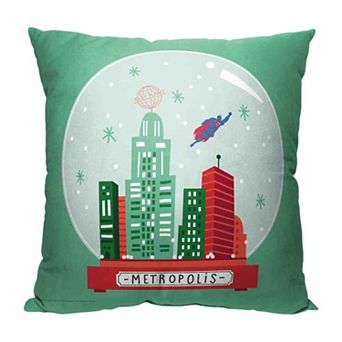 Warner Bros. Dc Justice League Metropolis Globe Pillow