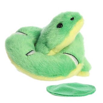 Aurora Mini Shoulderkins 4" Emerald Boa Snake Adorable Stuffed Animal