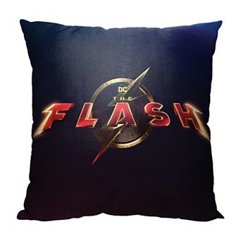 Warner Bros. The Flash Movie Title Printed Pillow