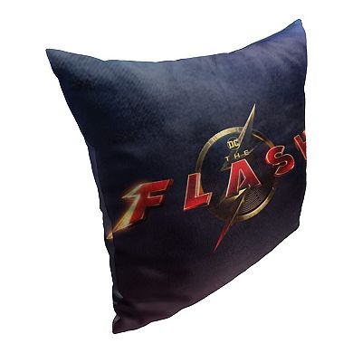 Warner Bros. The Flash Movie Title Printed Pillow