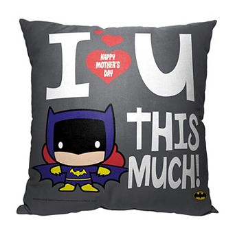 Warner Bros. DC Love Mom This Much Pillow