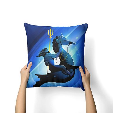 Aquaman 2 Aquaman Poster Printed Throw Pillow