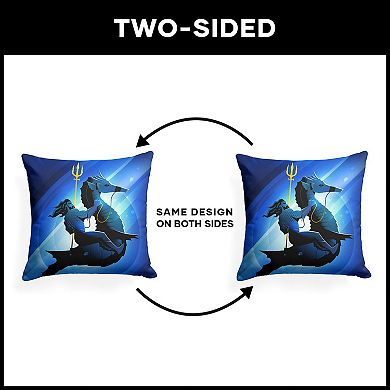 Aquaman 2 Aquaman Poster Printed Throw Pillow