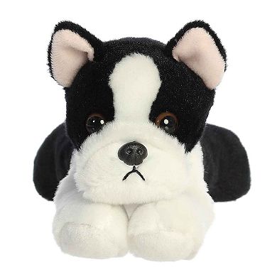 Aurora Small Black Mini Flopsie 8" Eva Boston Terrier Adorable Stuffed Animal