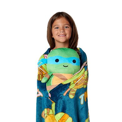 Nickelodeon Teenage Mutant Ninja Turtles Cute Leo Silk Touch Throw Blanket