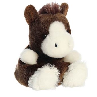 Aurora Mini Brown Palm Pals 5" Darius Clydesdale Adorable Stuffed Animal