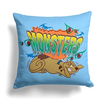 Scooby Doo Monsters Printed Throw Pillow