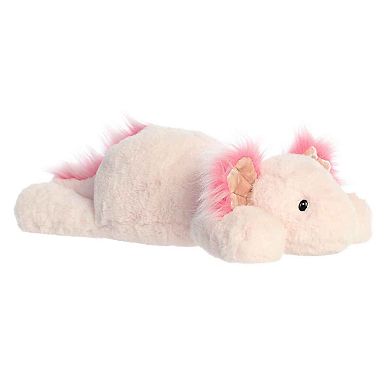 Aurora Large Pink Snoozles 18" Ace Axolotl Laid-back Stuffed Animal