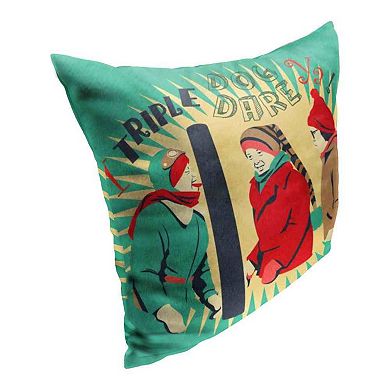 Warner Bros. A Christmas Story Triple Dog Dare Ya Pillow
