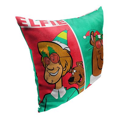Warner Bros. Scooby Doo Elfie Selfie Printed Throw Pillow