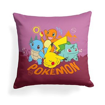 Pokemon Go Outside Printed Throw Pillow