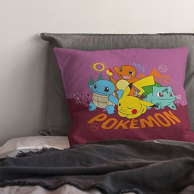 Pokemon Go Outside Printed Throw Pillow