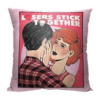 Warner Bros. Horror It Losers Stick Together Pillow