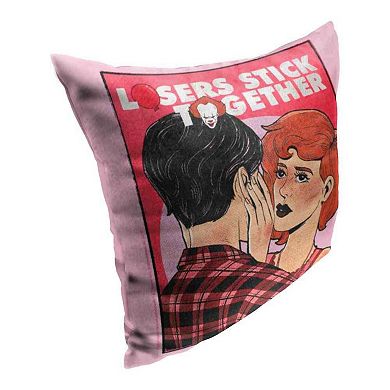 Warner Bros. Horror It Losers Stick Together Pillow