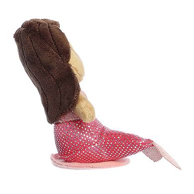 Aurora Mini Shoulderkins 5" Pink Coral Mermaid Adorable Stuffed Animal