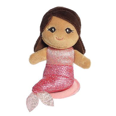 Aurora Mini Shoulderkins 5" Pink Coral Mermaid Adorable Stuffed Animal