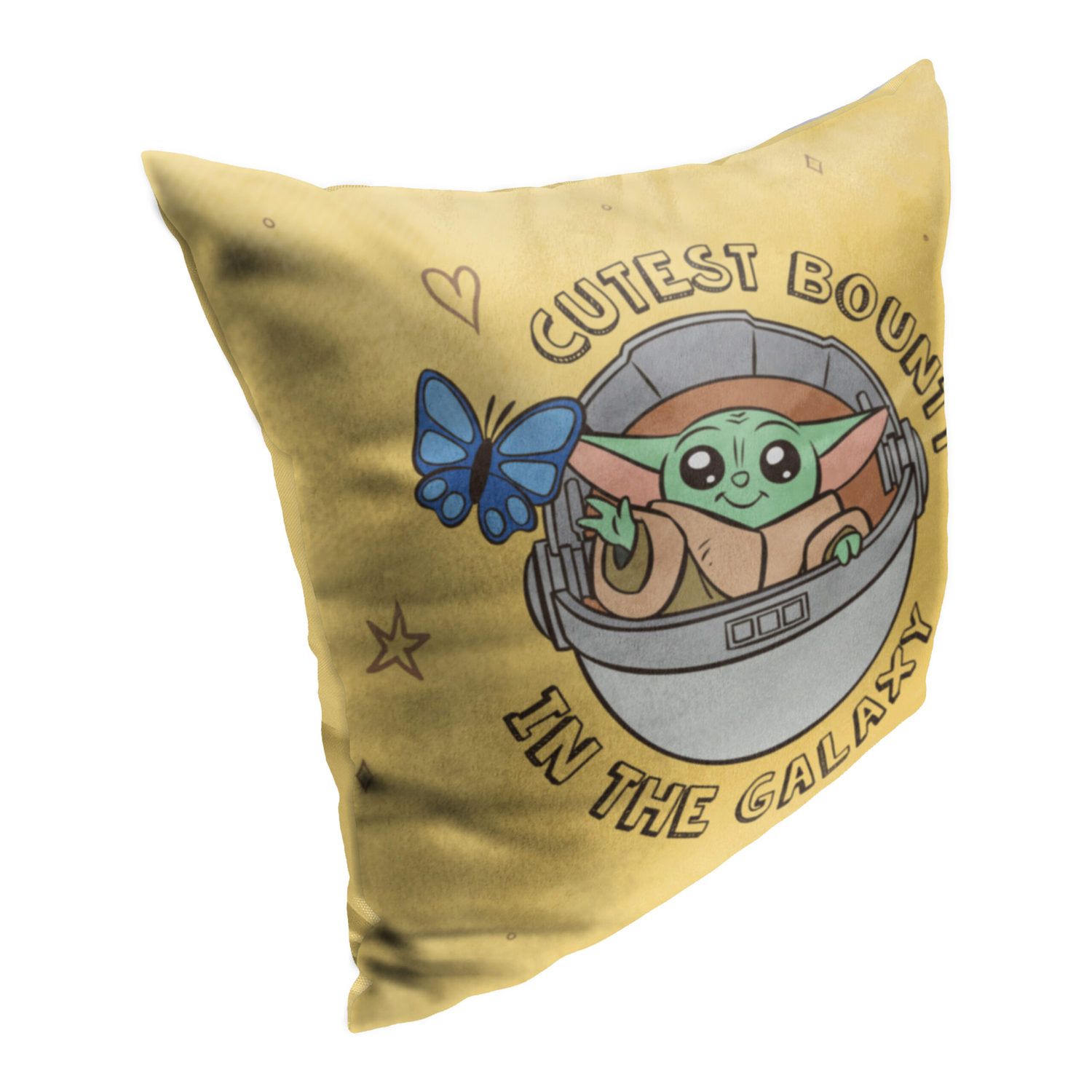 Jay Franco Star Wars The Mandalorian Spannbettlaken Doppelbett – 135x190 Cm, 100% Baumwolle Mit Baby Yoda
