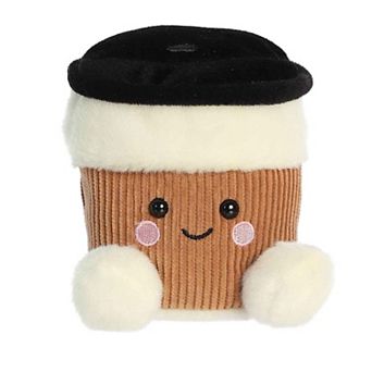 Aurora Mini White Palm Pals 5" Essie Coffee Cup Adorable Stuffed Animal