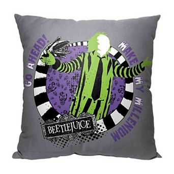 Warner Bros. Beetlejuice Make My Millenium Pillow