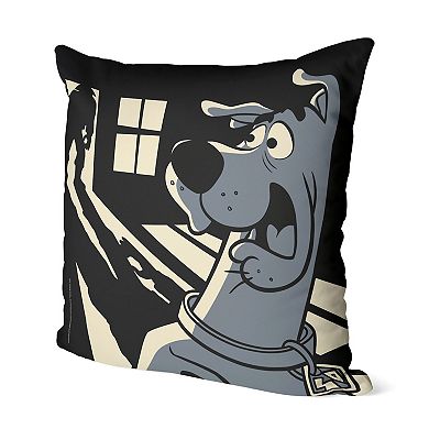 Scooby Doo Spooky Surprise Printed Throw Pillow