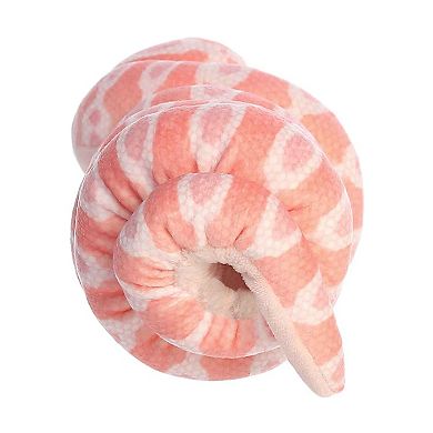Aurora Small Pink Snake Wrist Wranglers Snow Corn Snake Playful Stuffed Animal