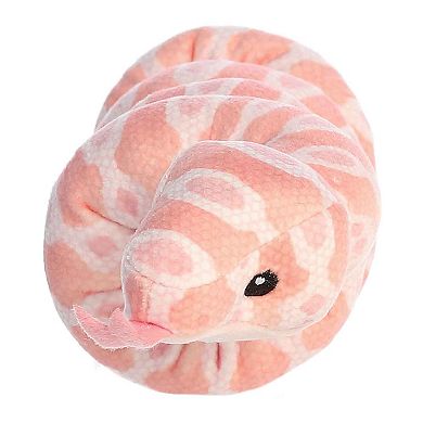 Aurora Small Pink Snake Wrist Wranglers Snow Corn Snake Playful Stuffed Animal