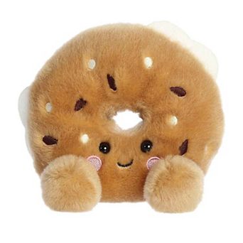Aurora Mini Brown Palm Pals 5" Tony Everything Bagel Adorable Stuffed Animal