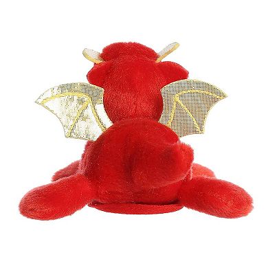 Aurora Small Red Shoulderkins 6" Daring Dragon Adorable Stuffed Animal