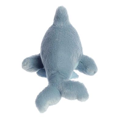Aurora Small Gray Shoulderkins 6" Dancing Dolphin Adorable Stuffed Animal