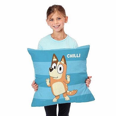 Bluey Roll Call Chilli Printed Throw Pillow