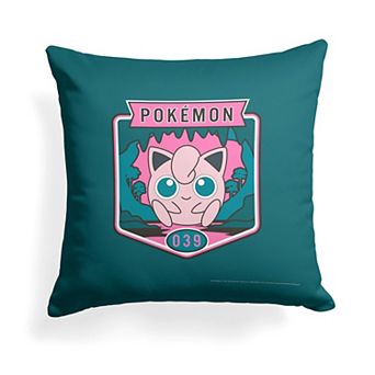 Pokemon Outdoor Jigglypuff Printed Throw Pillow