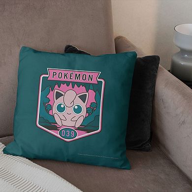 Pokemon Outdoor Jigglypuff Printed Throw Pillow