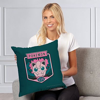 Pokemon Outdoor Jigglypuff Printed Throw Pillow